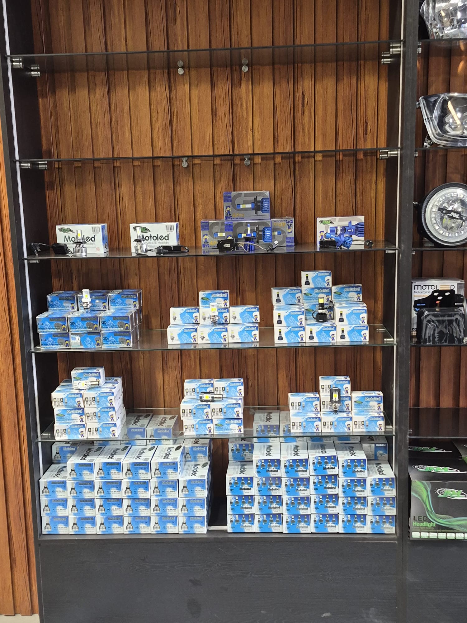 LED headlight bulbs in stock