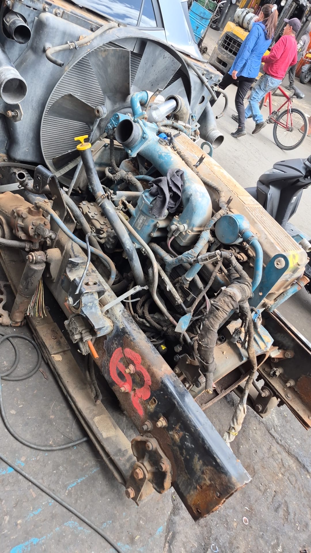 Complete truck engines