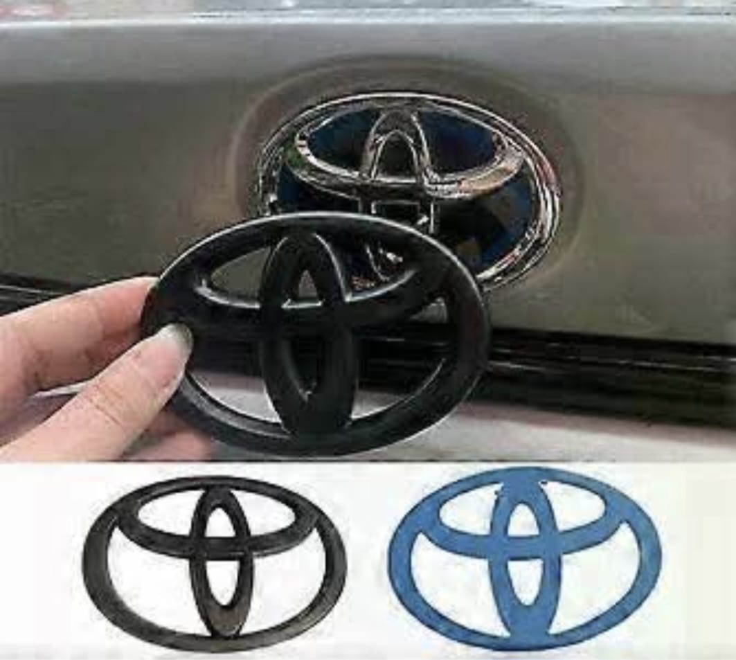 Blacked-out & custom emblems